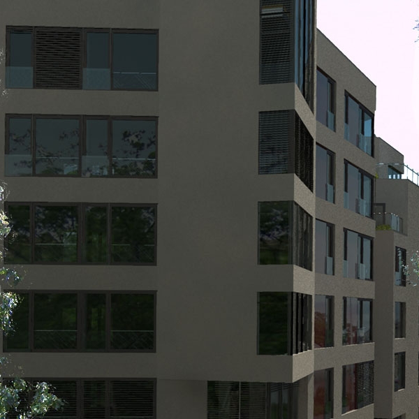 projekt bytového domu Košická